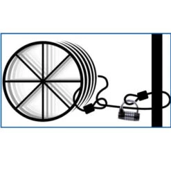 Antivol Cobra 2 Mètres Câble Long ABUS 10 Antivol Cobra 2 Mètres Câble Long ABUS -Vélo Accessoires Soldes antivol cobra 2 metres cable long abus full 3