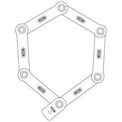 Antivol Vélo U Pliant Bordo Granit X-Plus 6500 110 Cm - Abus -Vélo Accessoires Soldes antivol velo u pliant bordo granit x plus 6500 110 cm abus full 3