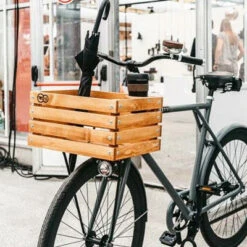 Caisse Vélo En Bois Sur Porte Bagages Avant Two-O 12 Caisse Vélo En Bois Sur Porte Bagages Avant Two-O -Vélo Accessoires Soldes caisse velo en bois sur porte bagages avant two o full 5