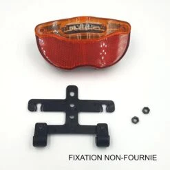 Eclairage Arrière Et Catadioptre Sur Porte-bagage De Vélo -Vélo Accessoires Soldes feu qlite2