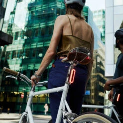 Feu Stop Arrière Vélo Automatique USB Burner Brake -Vélo Accessoires Soldes feu stop arriere velo automatique usb burner brake full 4