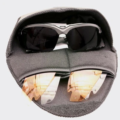 Lunettes De Protection 3 Verres, Clairs, Fumés Et Noirs 5 Lunettes De Protection 3 Verres, Clairs, Fumés Et Noirs – Image 3