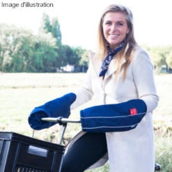 Manchons Vélo Wobs Bleus Contre Le Froid 9 Manchons Vélo Wobs Bleus Contre Le Froid -Vélo Accessoires Soldes manchons velo wobs bleus contre le froid full 3