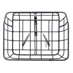 Panier Vélo Avant Noir Mat En Aluminium 25L Portland Basil -Vélo Accessoires Soldes panier velo avant noir mat en aluminium 25l portland basil full 3