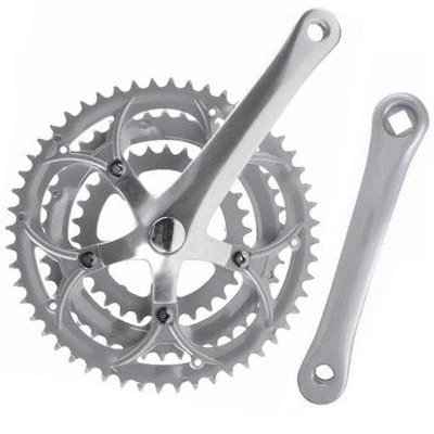 Messingschlager Pédalier Triple Plateaux Vélo 9 Vitesses 30/42/52 Dents 3 Messingschlager Pédalier Triple Plateaux Vélo 9 Vitesses 30/42/52 Dents