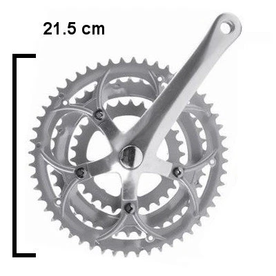 Messingschlager Pédalier Triple Plateaux Vélo 9 Vitesses 30/42/52 Dents 4 Messingschlager Pédalier Triple Plateaux Vélo 9 Vitesses 30/42/52 Dents – Image 2