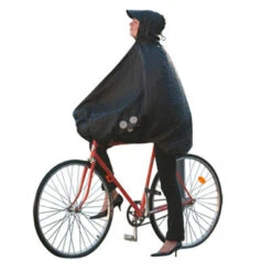 Poncho Pluie étanche Pour Cycliste Urbain Fulap Spad De Ville -Vélo Accessoires Soldes poncho pluie etanche fulap spad de ville noir full