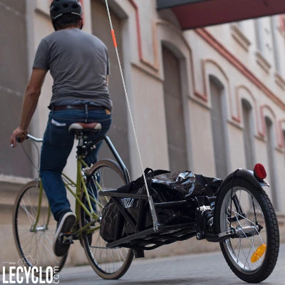Remorque De Vélo Mono Roue Sur Tige De Selle Avec Sac étanche 8 Remorque De Vélo Mono Roue Sur Tige De Selle Avec Sac étanche – Image 6