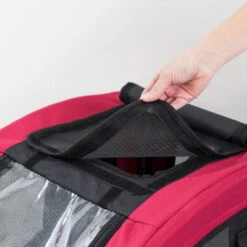 Remorque Vélo Pour Chien De Moins De 22 Kg - Trixie -Vélo Accessoires Soldes remorque velo pour chien de moins de 22 kg trixie full 3