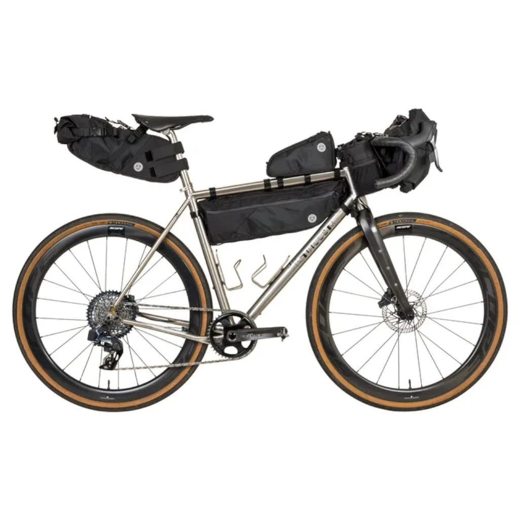 Sacoche De Cadre Noire Bikepacking 3L, 4L Ou 5,5L Venture Agu 7 Sacoche De Cadre Noire Bikepacking 3L, 4L Ou 5,5L Venture Agu – Image 5