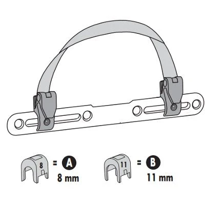 Set De Quatre Réducteurs Quick Lock 1 Ou 2 Sacoches Vélo Ortlieb 4 Set De Quatre Réducteurs Quick Lock 1 Ou 2 Sacoches Vélo Ortlieb – Image 2