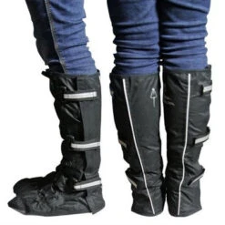 Sur Chaussures Leggits Imperméables Vélo Pour Femme - Noir -Vélo Accessoires Soldes sur chaussures leggits impermeables velo pour femme noir full 2