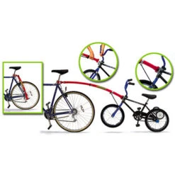 Trail Gator - Barre Tandem Entre Vélo Enfant Et Vélo Adulte -Vélo Accessoires Soldes trail gator barre tandem entre velo enfant et velo adulte full 3