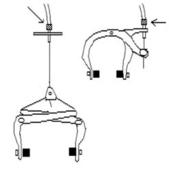 Point Vis De Réglage De Cable De Frein De Vélo -Vélo Accessoires Soldes vis de reglage de cable de frein de velo full 3