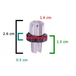 Vis De Réglage Levier De Frein M10 Pour Vélo 7 Vis De Réglage Levier De Frein M10 Pour Vélo -Vélo Accessoires Soldes vis de reglage levier de frein m10 pour velo full 3